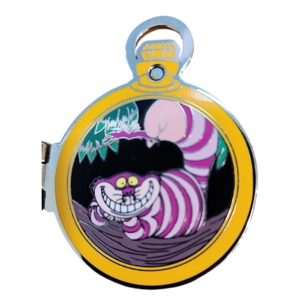 Disney Pin CHESHIRE CAT POCKET WATCH ALICE AP